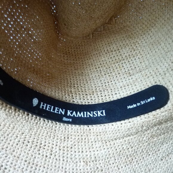 Helen Kaminski wide brim raffia hat OS - Picture 3 of 4